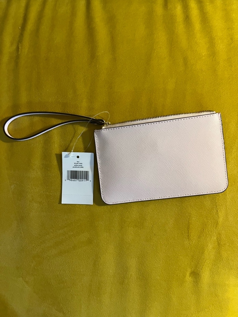 kate spade Pale Blush Leather Wristlet with Gold Hardware - Picture 4 of 5